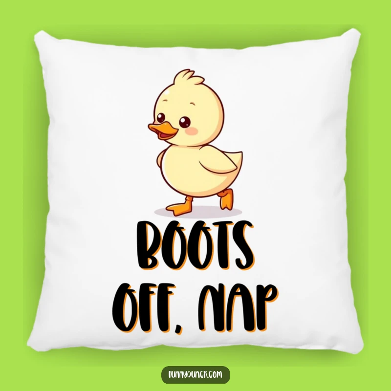 Funny Kawaii Duck Boots Pillow: Cozy Comfort with Adorable Waddling Charm